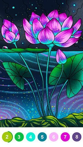 Изображение игры: Paint By Number - Coloring Book & Color by Number