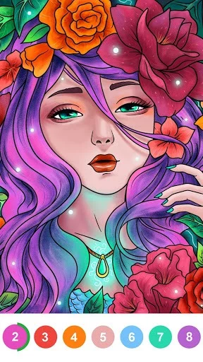 Изображение игры: Paint By Number - Coloring Book & Color by Number