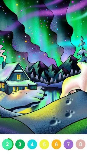 Изображение игры: Paint By Number - Coloring Book & Color by Number