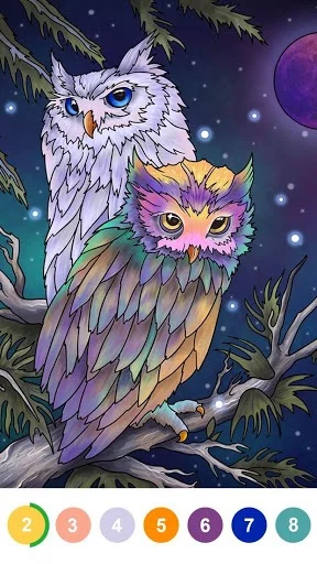 Изображение игры: Paint By Number - Coloring Book & Color by Number