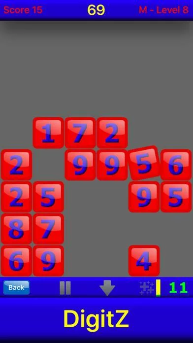 Изображение игры: DigitZ - Brain-building fun!