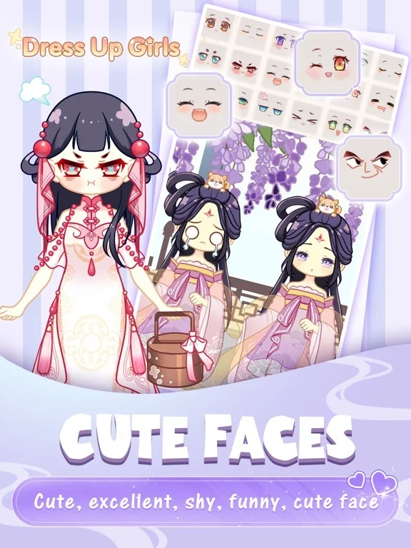 Изображение игры: Dress Up Girls-fun games