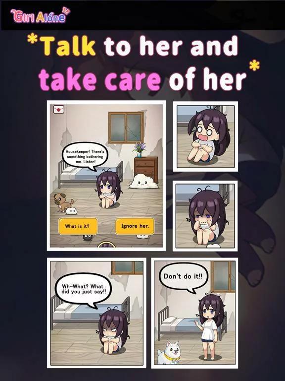 Изображение игры: Girl Alone