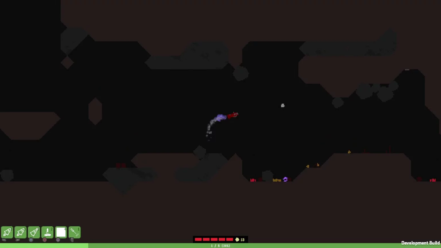 Изображение игры: Rocket Cave Adventure