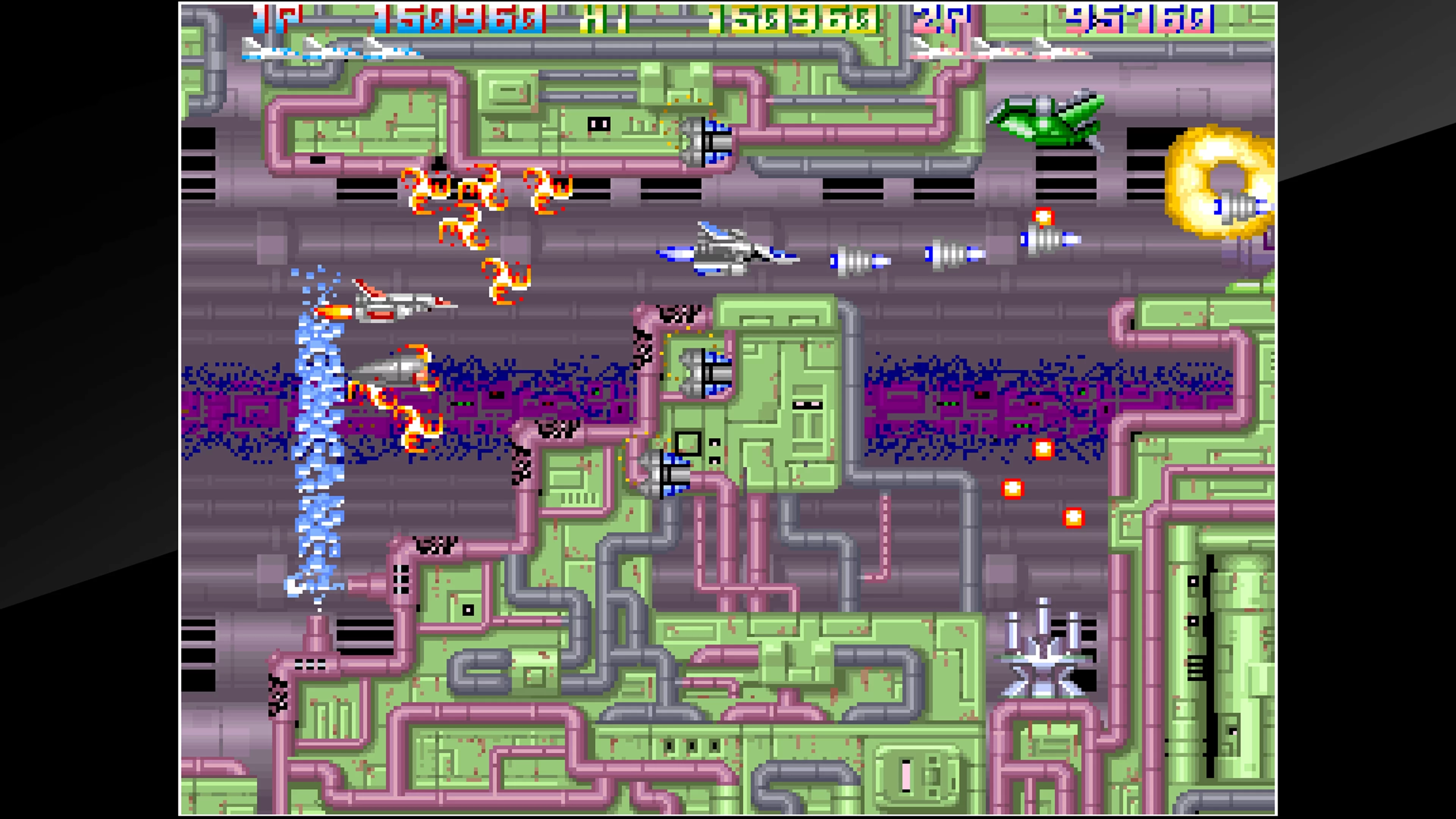 Изображение игры: Arcade Archives THUNDER CROSS II