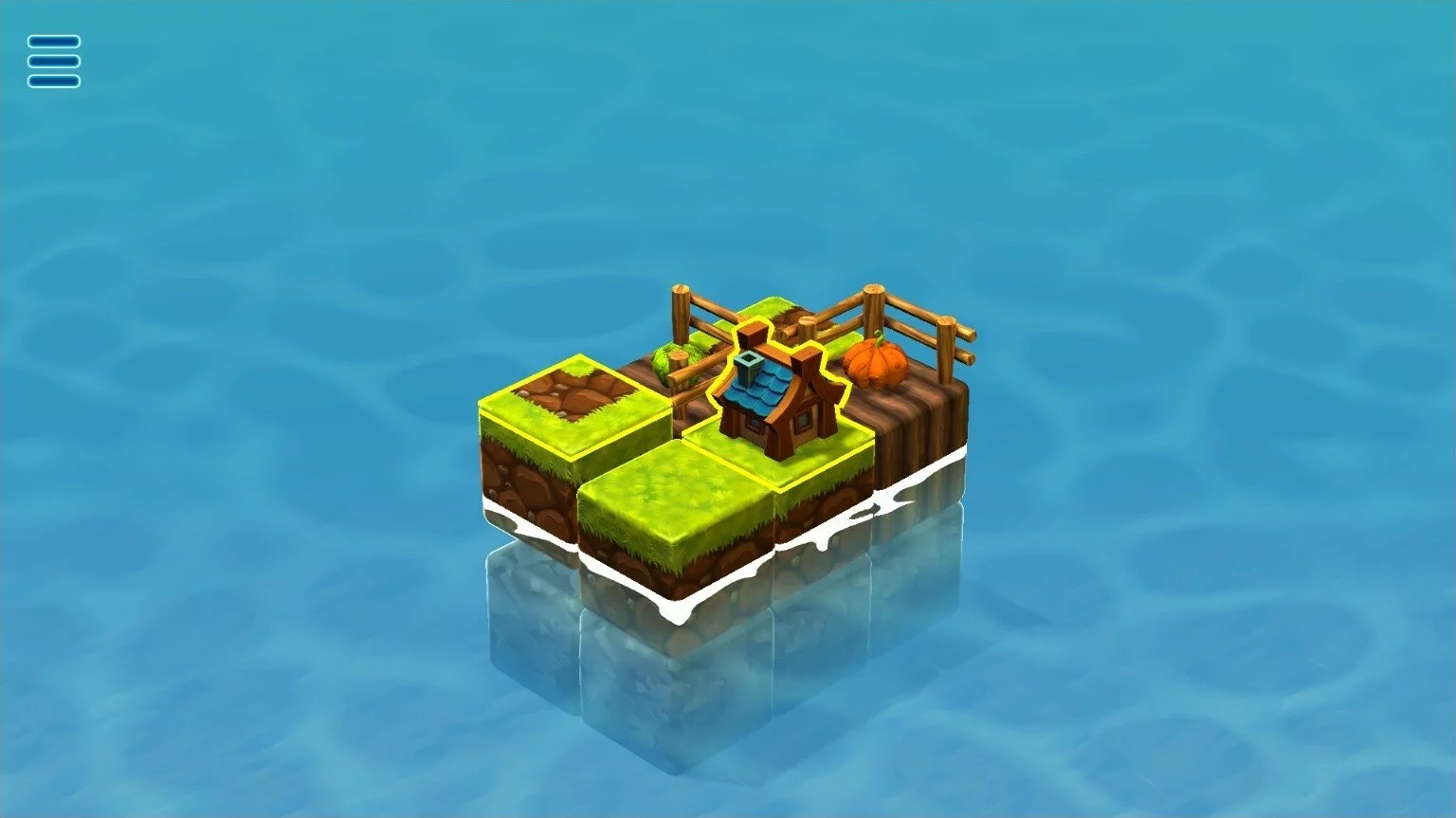 Изображение игры: Island Farmer - Jigsaw Puzzle