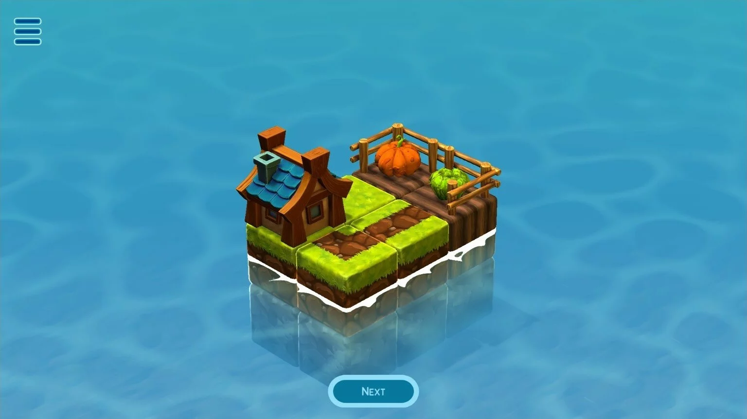 Изображение игры: Island Farmer - Jigsaw Puzzle