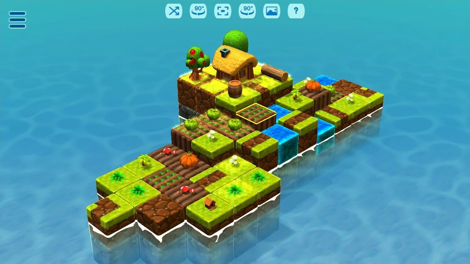 Изображение игры: Island Farmer - Jigsaw Puzzle