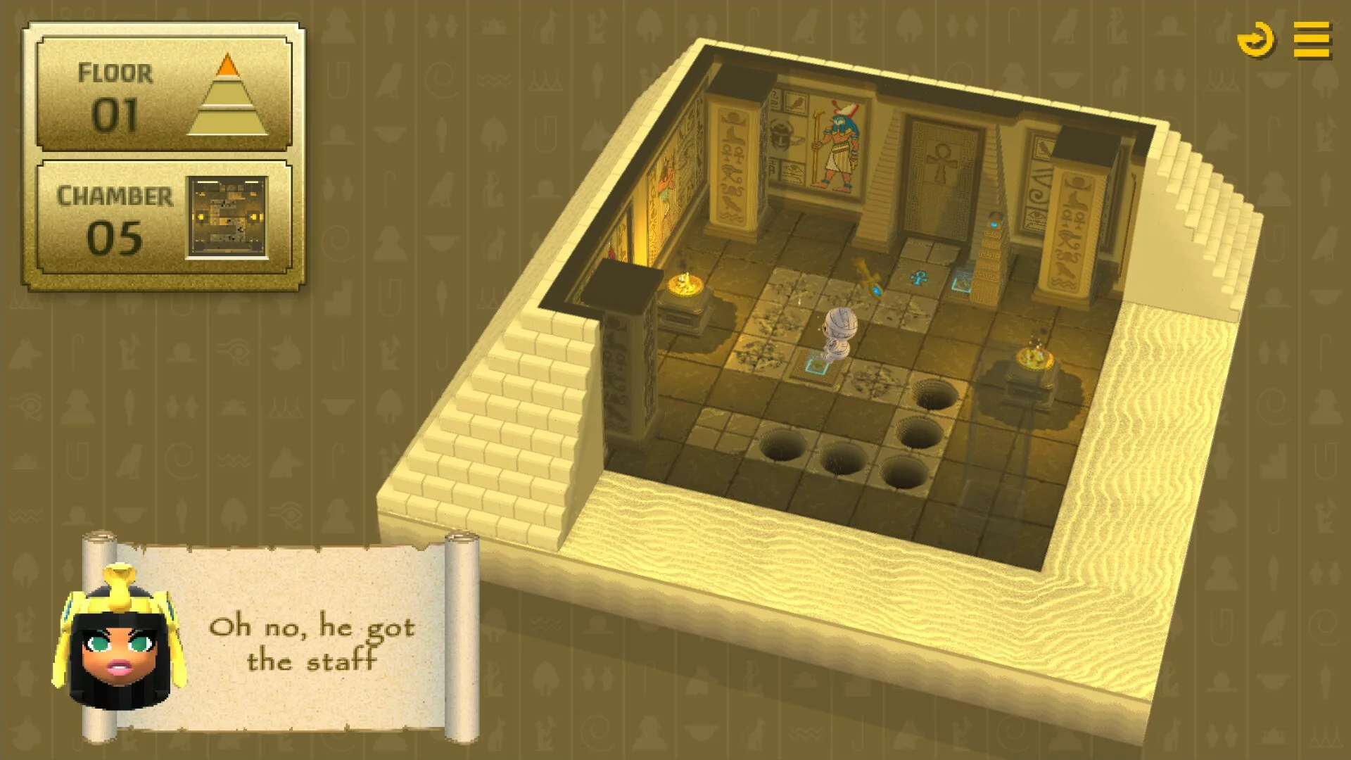Изображение игры: The Awakening of Mummies