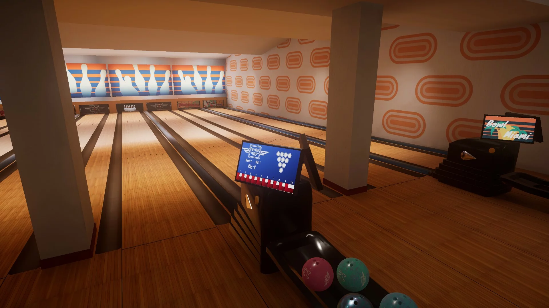 Изображение игры: Pure Bowl VR