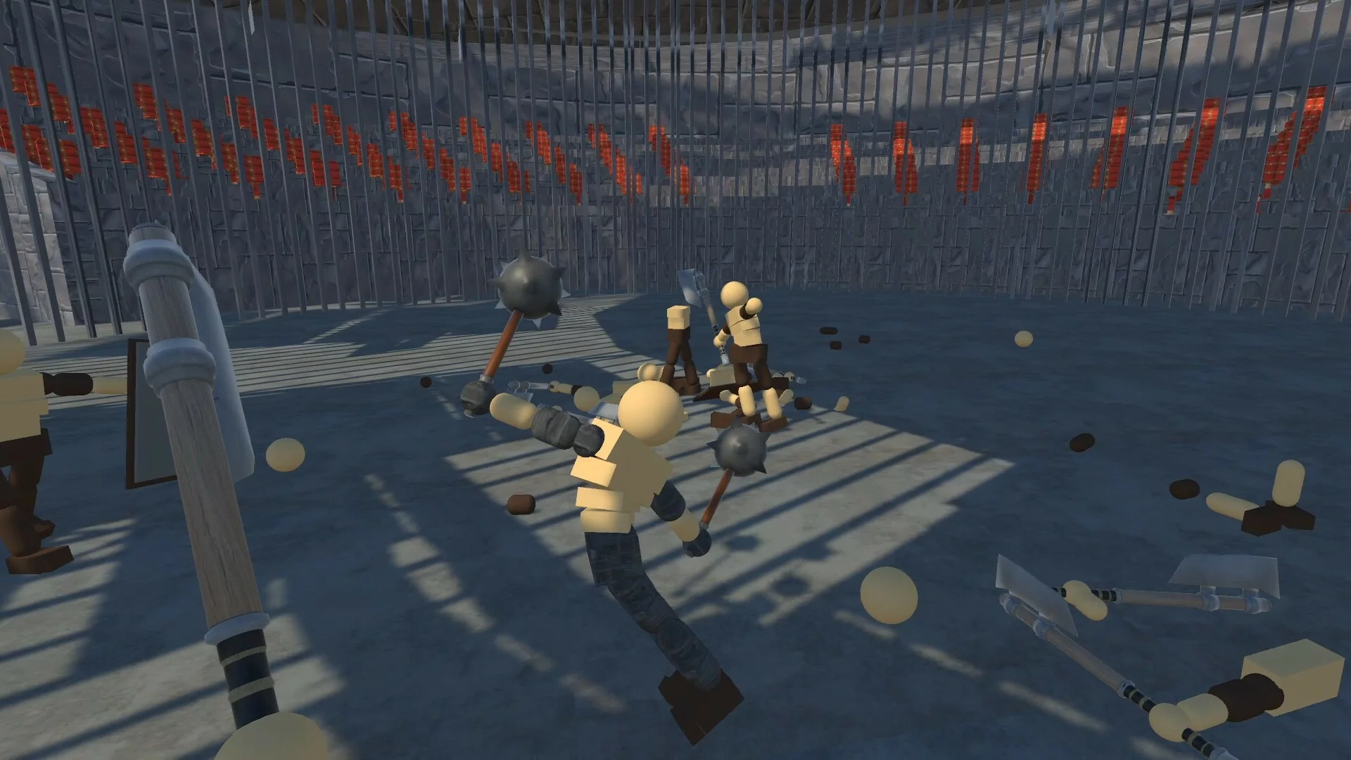 Изображение игры: Unconventional Ragdoll Game