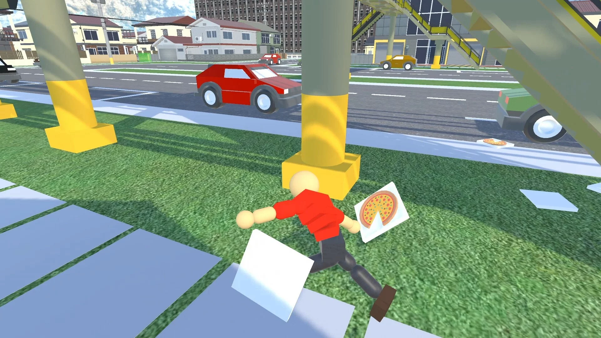 Изображение игры: Unconventional Ragdoll Game