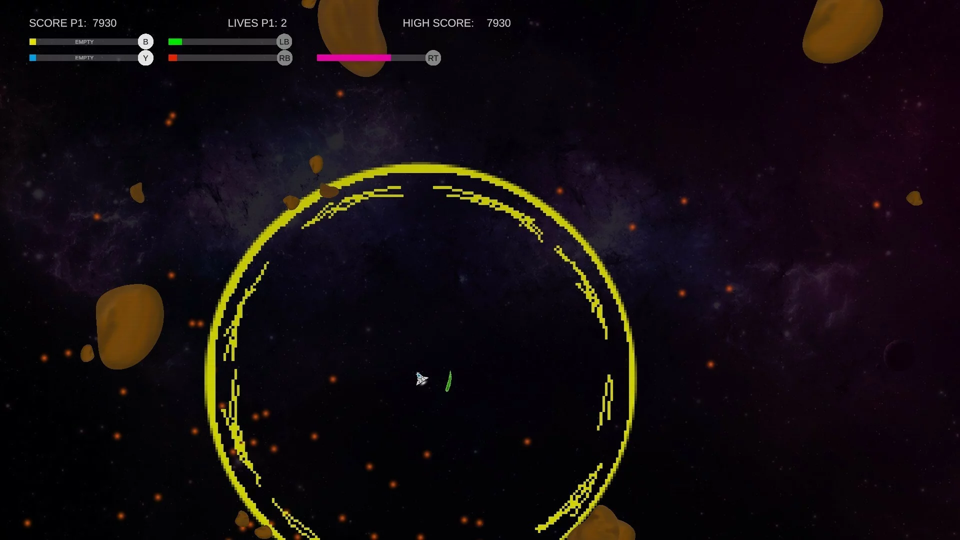 Изображение игры: Asteroid Blasters
