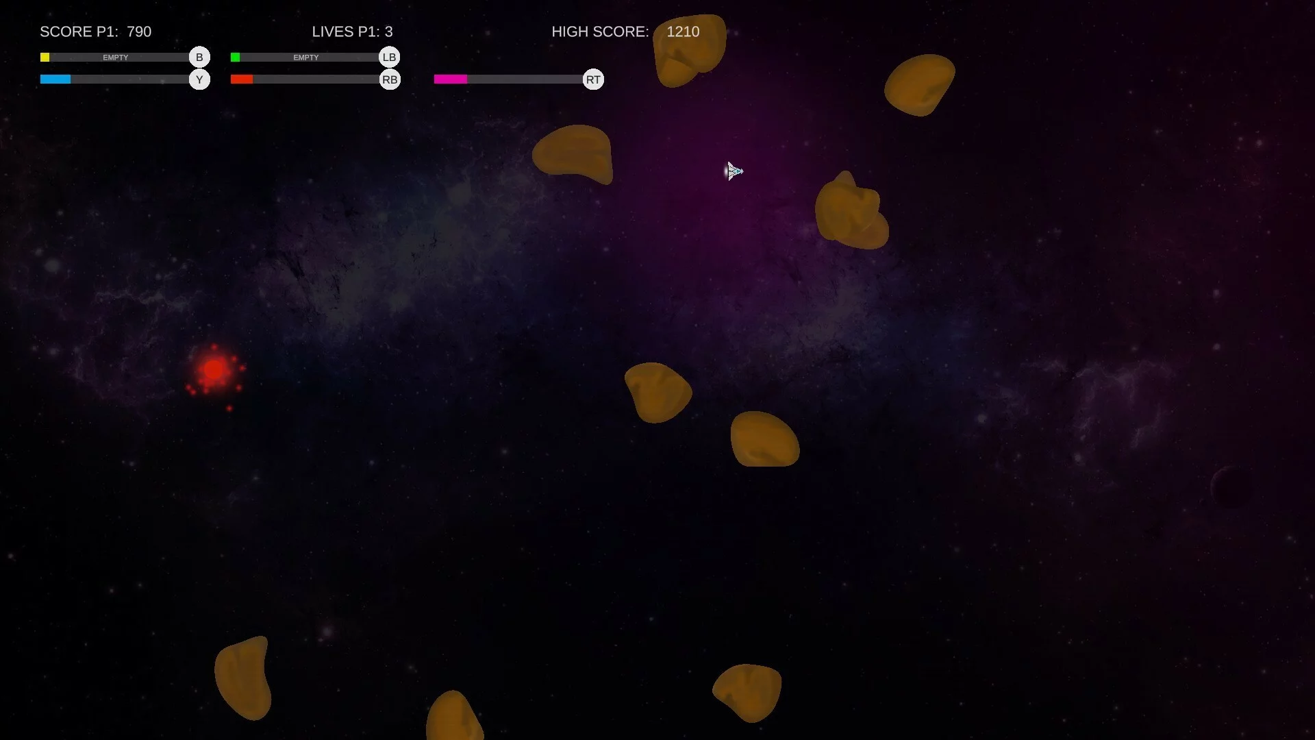 Изображение игры: Asteroid Blasters