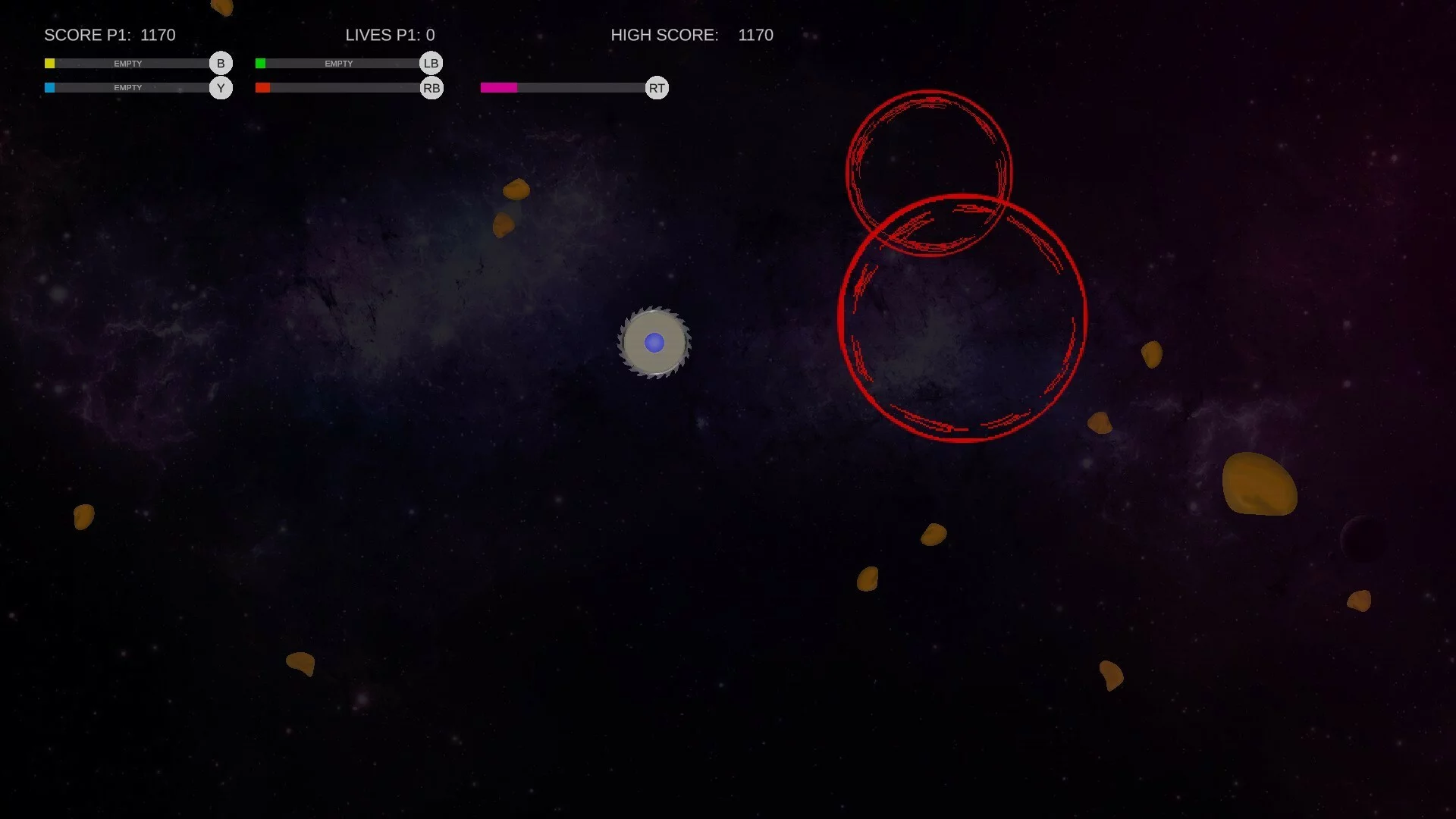 Изображение игры: Asteroid Blasters