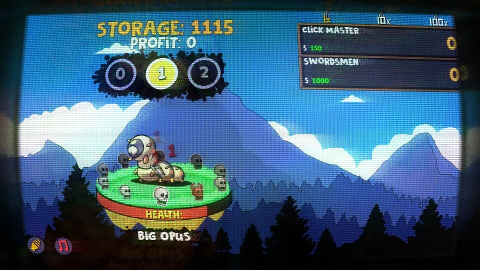 Изображение игры: Retro Clicker