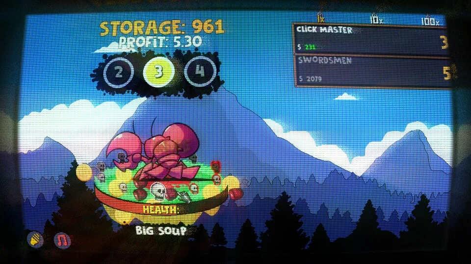 Изображение игры: Retro Clicker