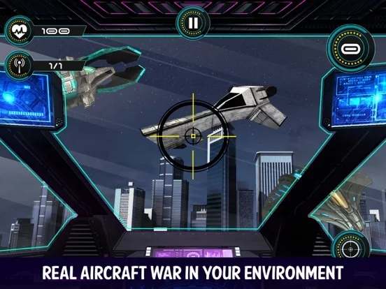 Изображение игры: AR Spaceship Shooting Rider