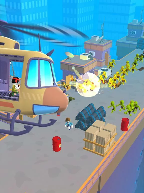 Изображение игры: Helicopter Escape 3D