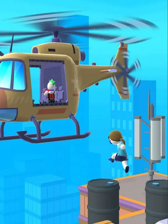 Изображение игры: Helicopter Escape 3D