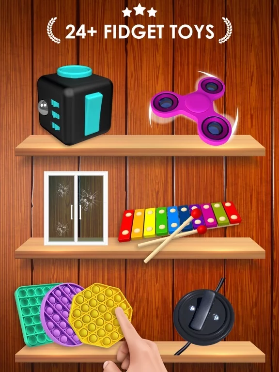 Изображение игры: Fidget Toys 3D