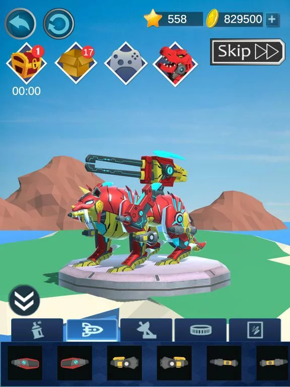 Изображение игры: Mechanical Dinosaurs Assembled