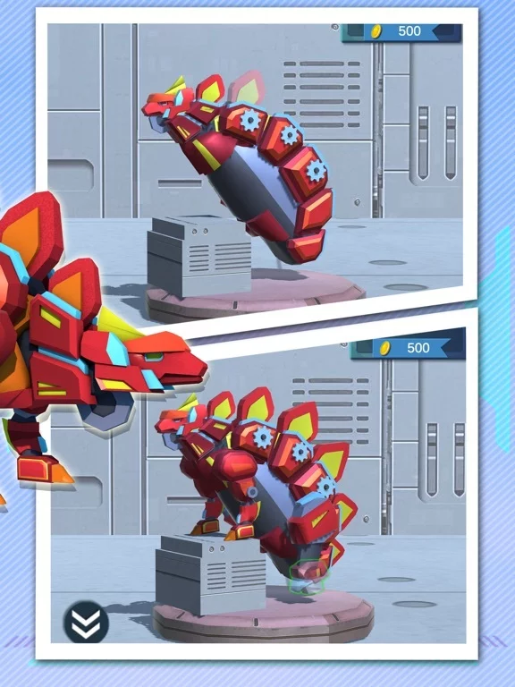 Изображение игры: Mechanical Dinosaurs Assembled