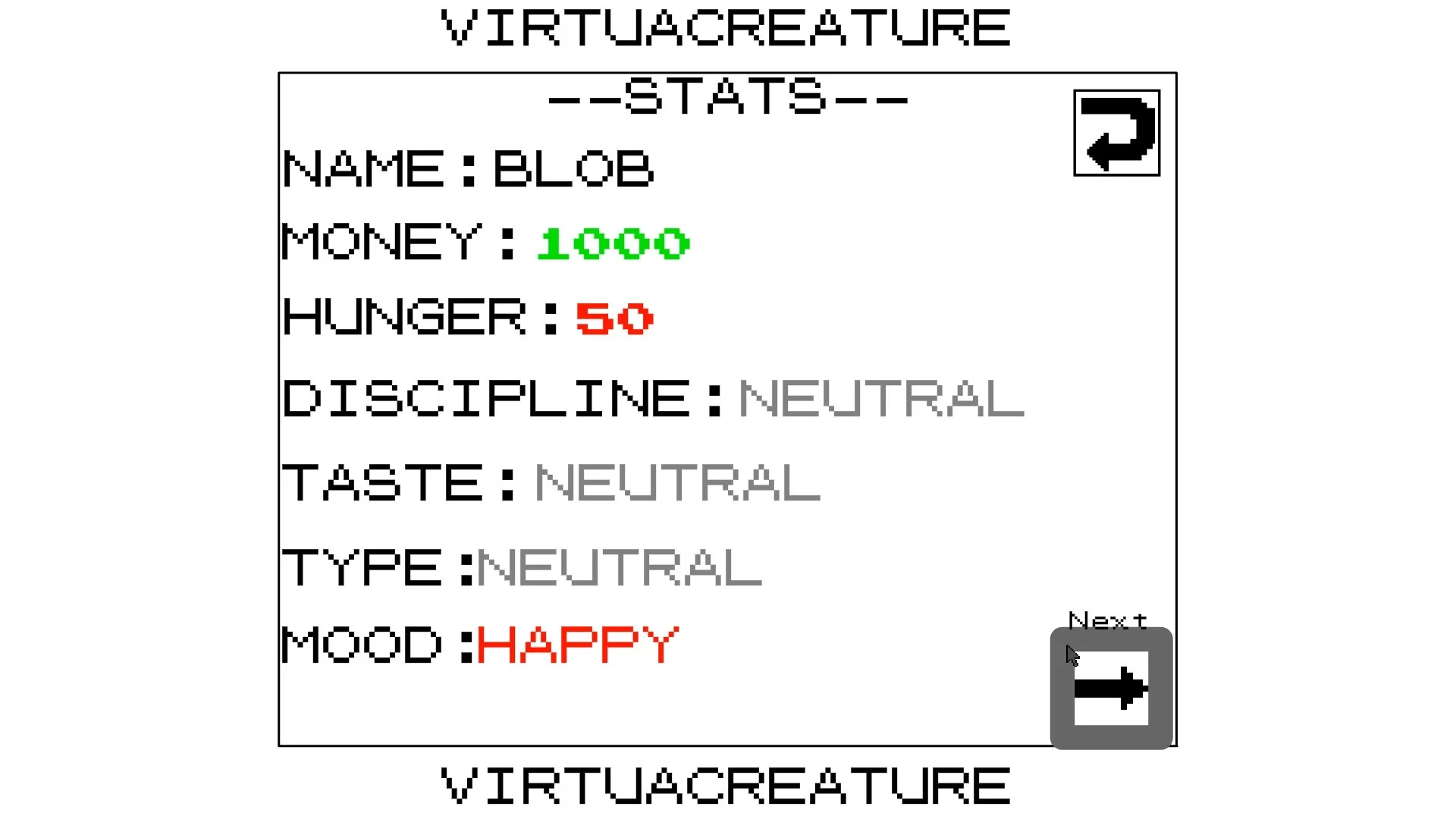 Изображение игры: VirtuaCreature