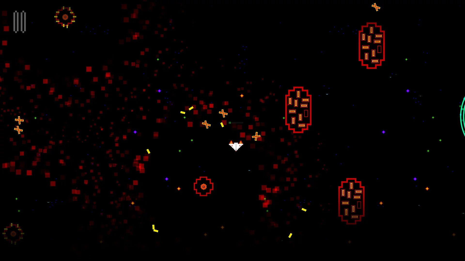 Изображение игры: Angry Space Bees