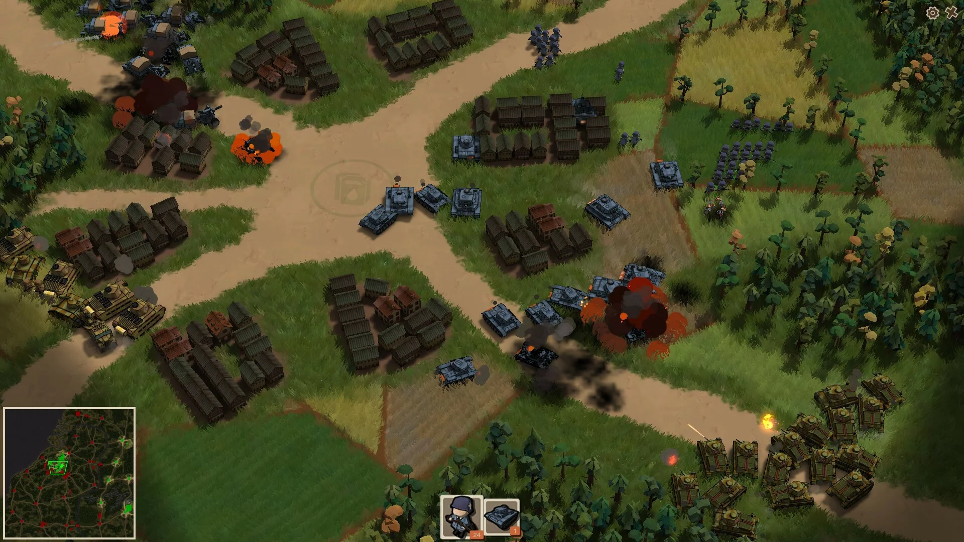 Изображение игры: World War 2 Craft (二战演义)