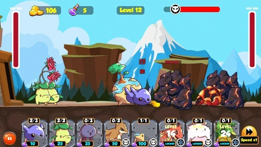 Изображение игры: Monster Battle Quest