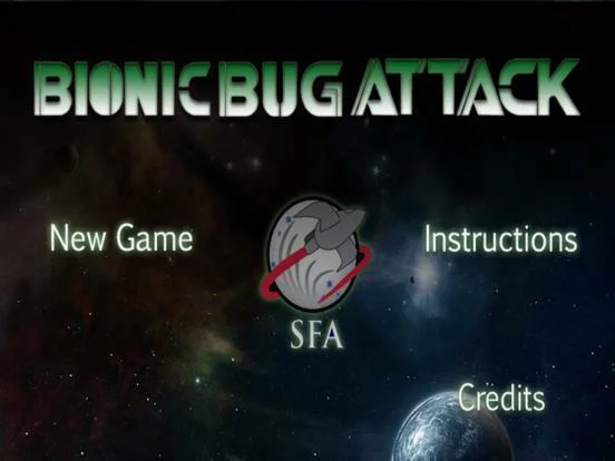 Изображение игры: Bionic Bug Attack