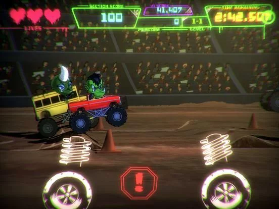 Изображение игры: Monsters in Trucks