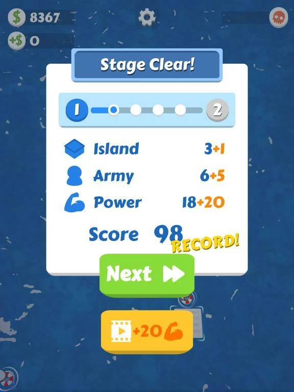 Изображение игры: War of Rafts: Naval Battle