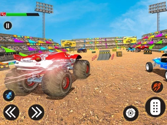 Изображение игры: Monster Truck Crash Derby 2021