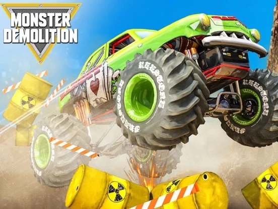 Изображение игры: Monster Truck Crash Derby 2021