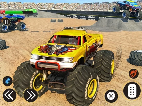 Изображение игры: Monster Truck Crash Derby 2021