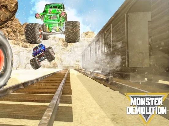 Изображение игры: Monster Truck Crash Derby 2021