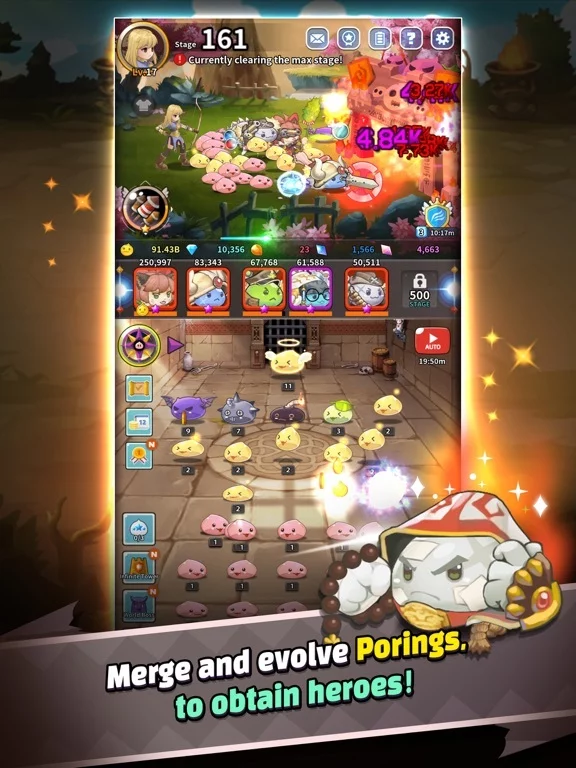 Изображение игры: RAGNAROK: PORING MERGE