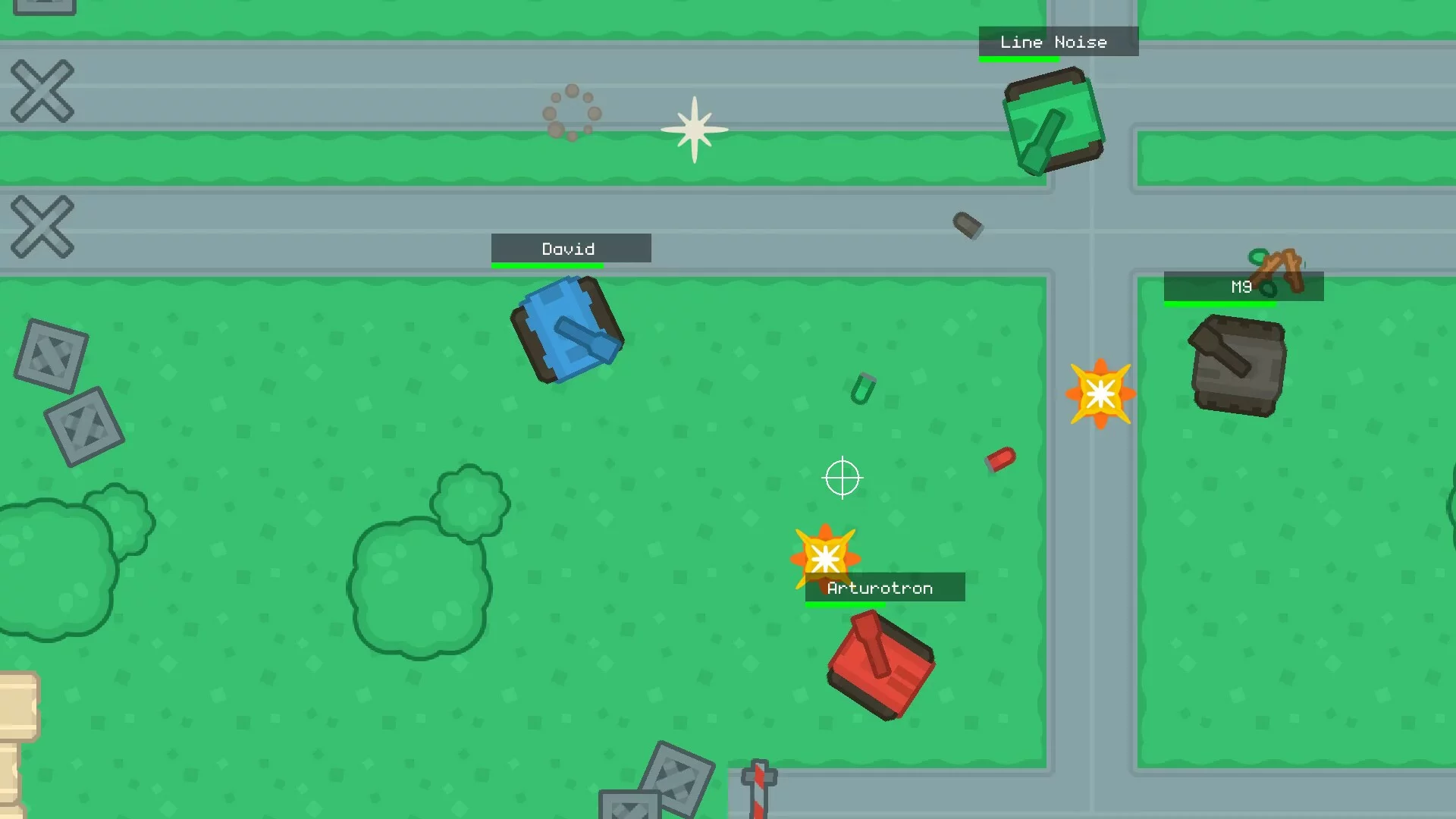 Изображение игры: Retro Tank Party