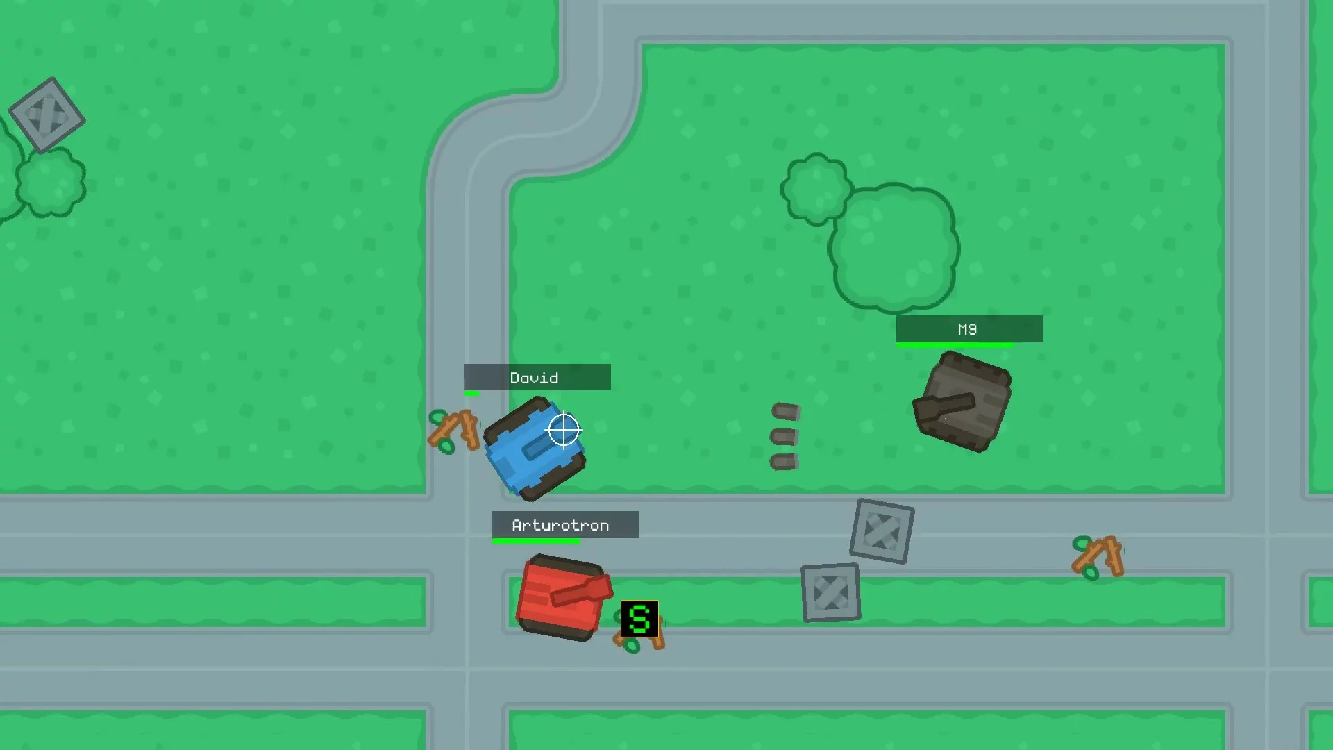 Изображение игры: Retro Tank Party