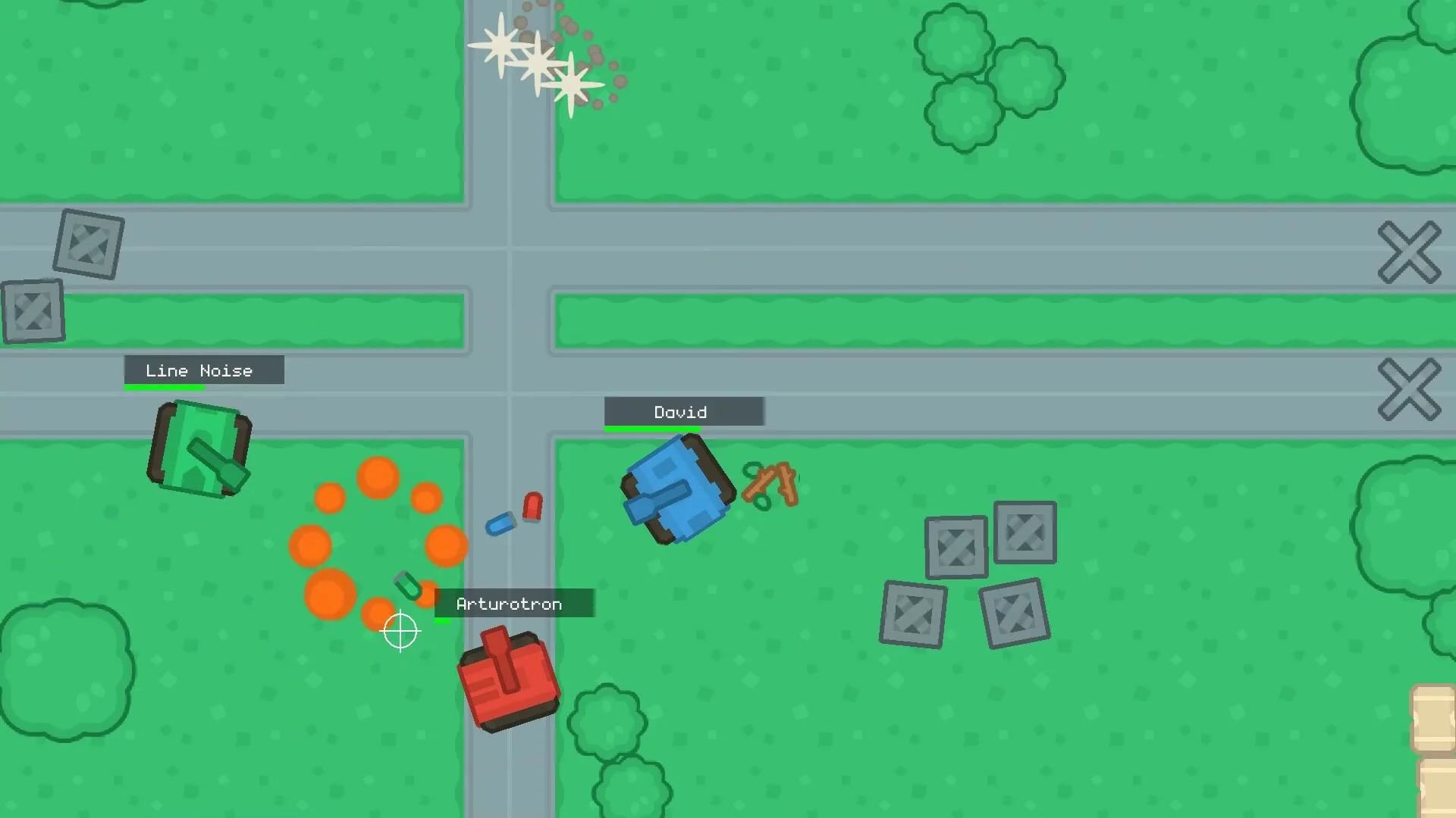 Изображение игры: Retro Tank Party