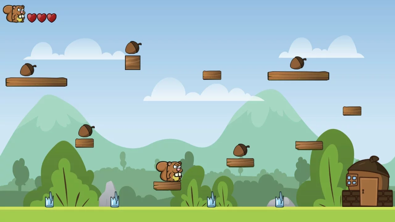 Изображение игры: Angry Squirrel