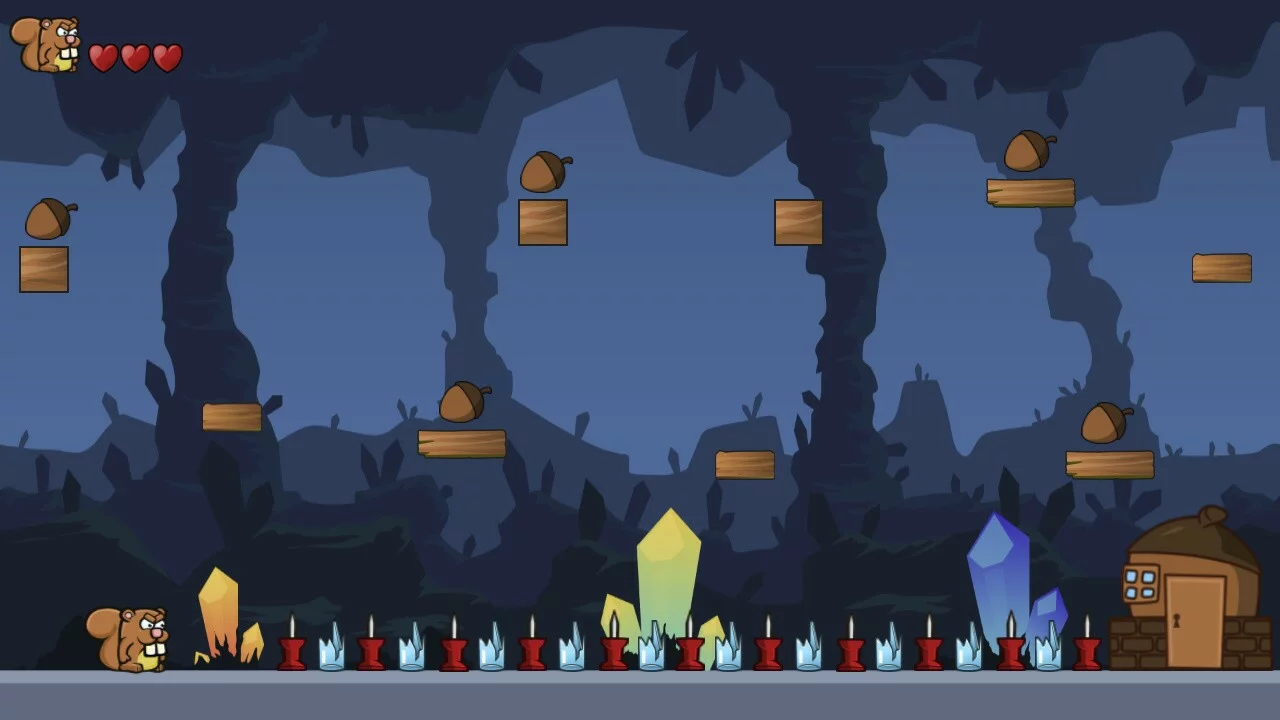 Изображение игры: Angry Squirrel