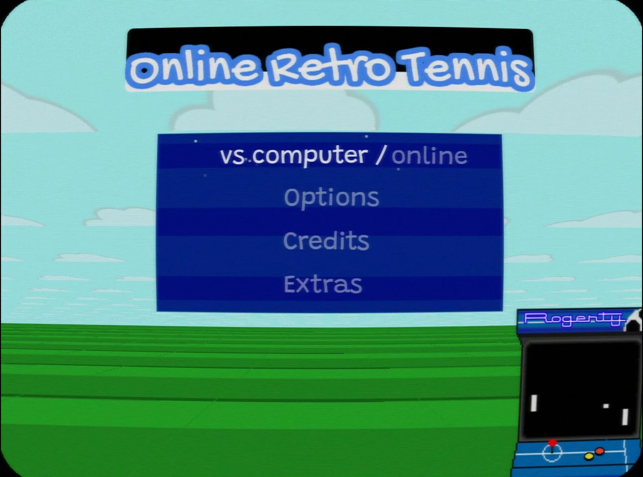Изображение игры: Online Retro Tennis