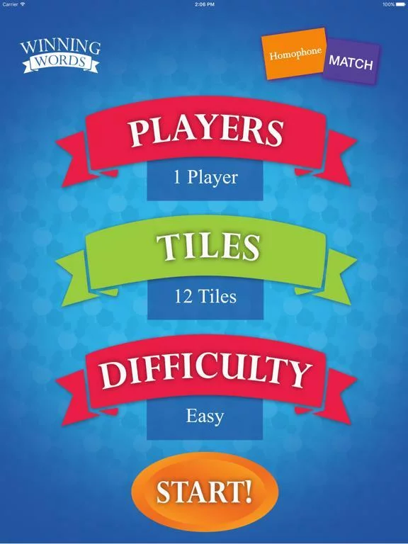 Изображение игры: Homophone Match