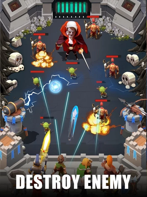 Изображение игры: Castle Defense.