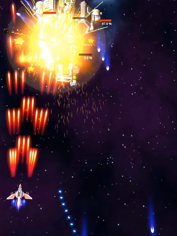 Изображение игры: Space Phoenix - Shoot'em all
