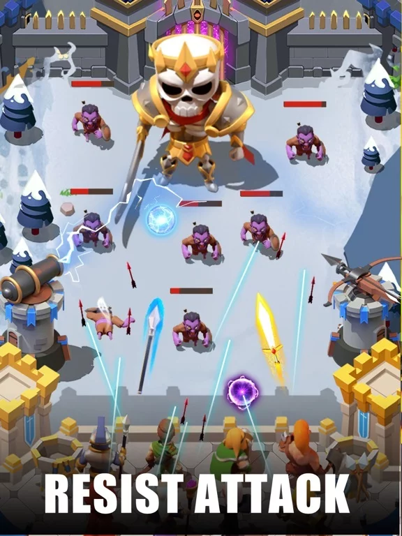Изображение игры: Castle Defense.