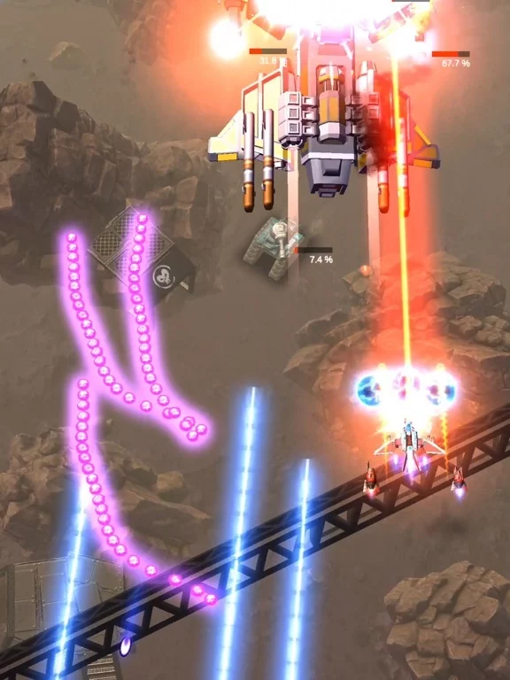 Изображение игры: Space Phoenix - Shoot'em all